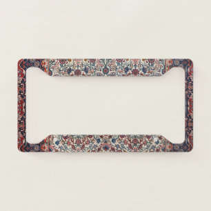 Persian Pink Purple Red  License Plate Frame