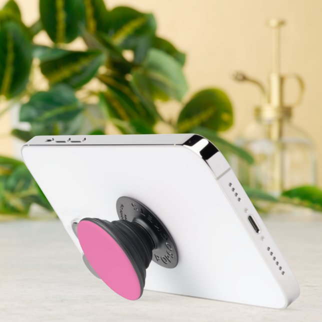 Persian Pink Solid Plain  PopSocket (Insitu)