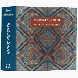 Persian Popular Beautiful Old Pattern Collection 3 Ring Binder