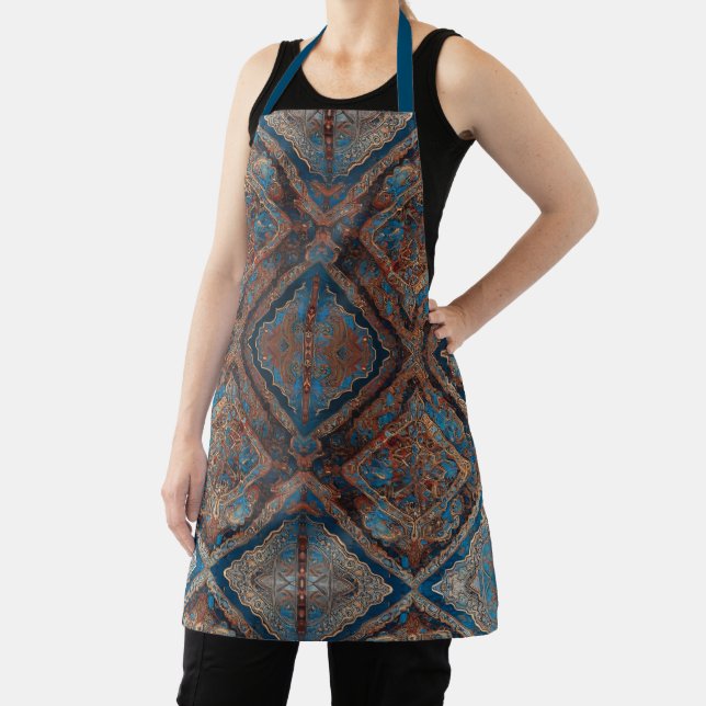 Persian Popular Beautiful Old Pattern Collection Apron (Insitu)