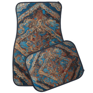 Persian Popular Beautiful Old Pattern Collection Car Floor Mat