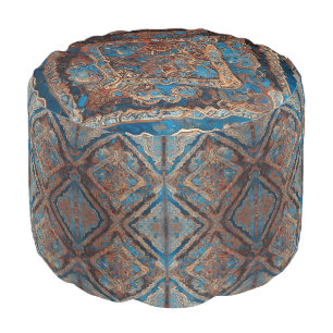 Persian Popular Beautiful Old Pattern Collection Pouf