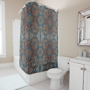 Persian Popular Beautiful Old Pattern Collection Shower Curtain