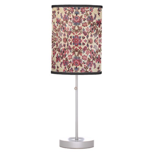 Persian Red Pink Light Blue Purple  Table Lamp