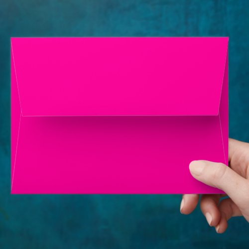 Persian Rose solid deep pink Envelope
