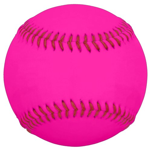 Persian Rose solid deep pink Softball
