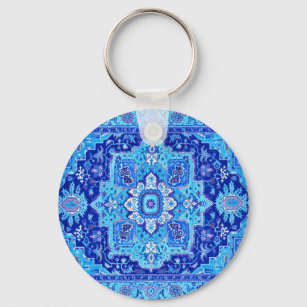 PERSIAN RUG - Blue Keychain