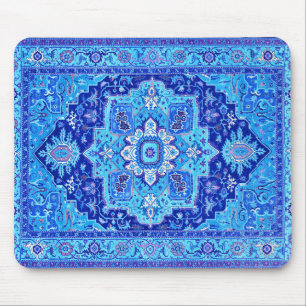 PERSIAN RUG - Blue Mouse Pad