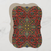 Persian Rug Carpet Red Blue Classic (Front/Back)