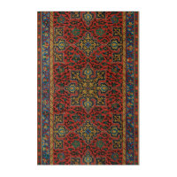 Persian Rug Carpet Red Blue Classic