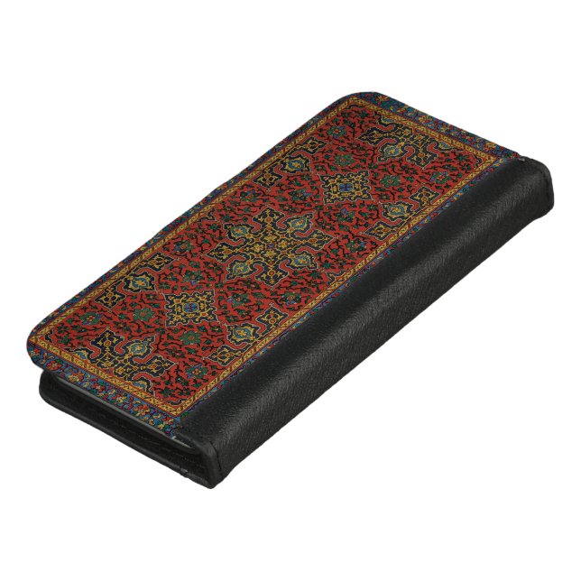 Oriental Rug Carpet Phone Cases Persian Rug Carpet Red Blue