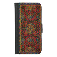 Persian Rug Carpet Red Blue Classic