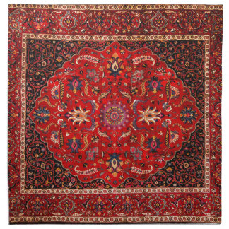 Persian Rug Cloth Napkins