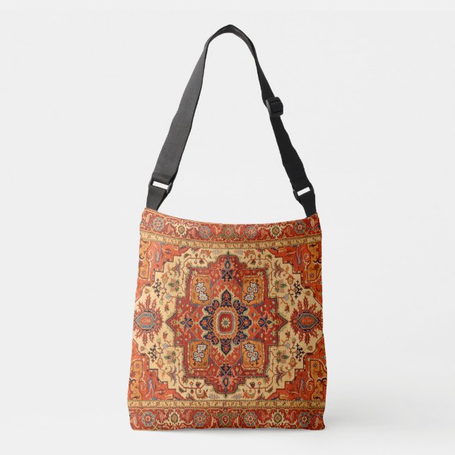 PERSIAN RUG CROSSBODY BAG (Front)