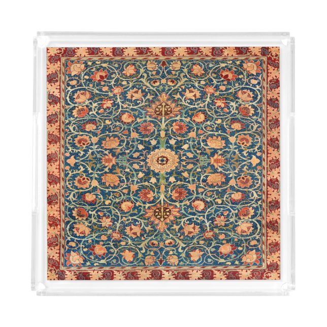 Persian Rug Design Acrylic Tray (Front)