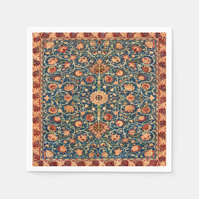 Persian Rug Design Napkins (Front)