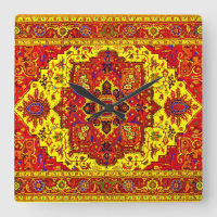 PERSIAN RUG - Red & Yellow