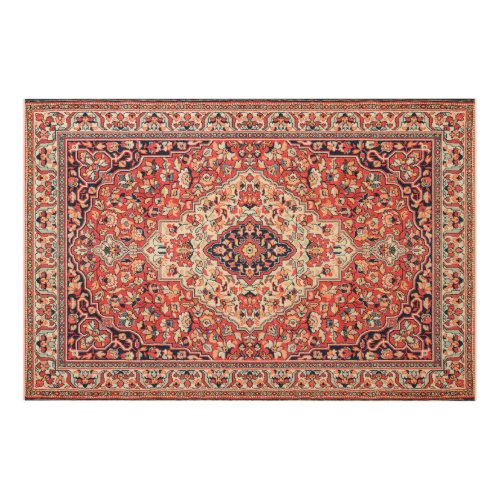 Persian Silk Rug Print 