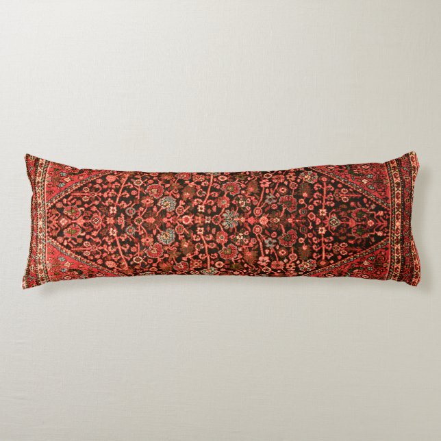 Persian Silk Rug Print  Body Pillow (Front)