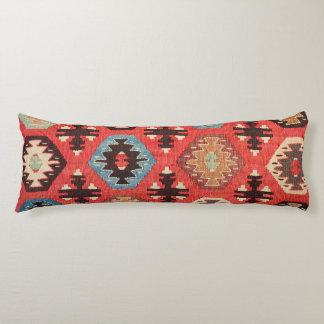 Persian Silk Rug Print Body Pillow