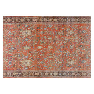 Persian Silk Rug Print Cutting Board