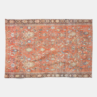 Persian Silk Rug Print Kitchen Towel