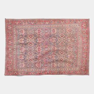 Persian Silk Rug Print Kitchen Towel