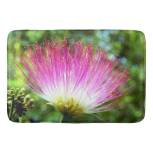 Persian Silk Tree Flower Bath Mat