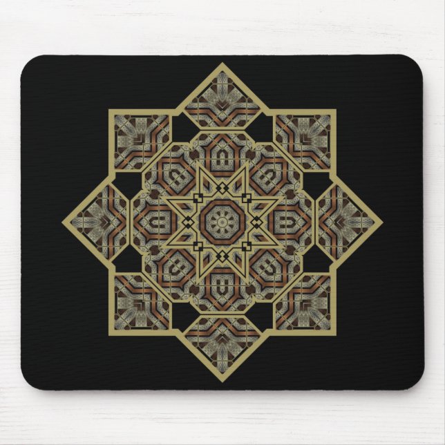 Persian Star Mouse Pad (Front)
