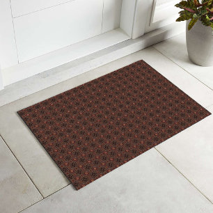 Persian sunniest framed ethnic pattern doormat