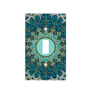 Vintage Tile Wall Plates Light Switch Covers Zazzle Persian Tile Lightswitch Cover
