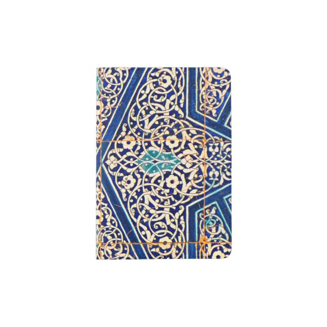 Persian Tiles Passport Holder (Front)