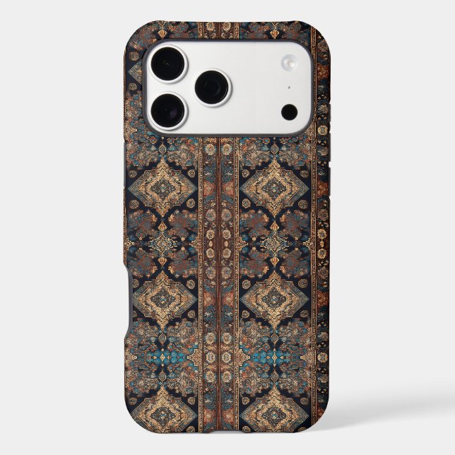 Persian Trendy Beautiful Old Pattern Collection Iphone Case (Back)