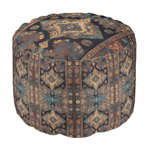 Persian Trendy Beautiful Old Pattern Collection Pouf