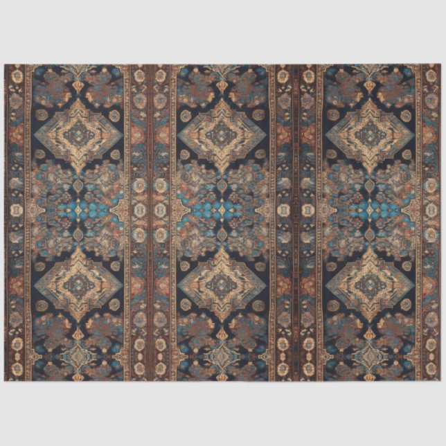 Persian Trendy Beautiful Old Pattern Collection Tissue Paper (Front)