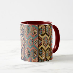 Persian Turkish Kilim Carpet Rug Oriental Mug