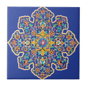 Persian Turquoise Ceramic Tile