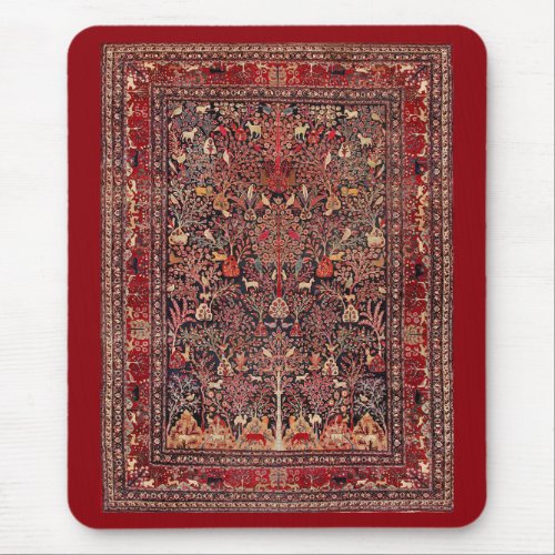 Persian Vintage Antique Carpet Nature Fine Art Mouse Pad