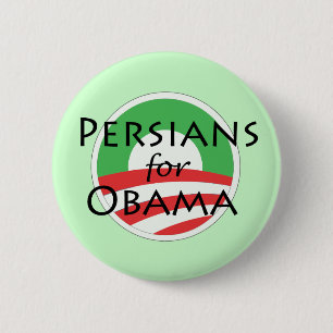 Persians for Obama Button