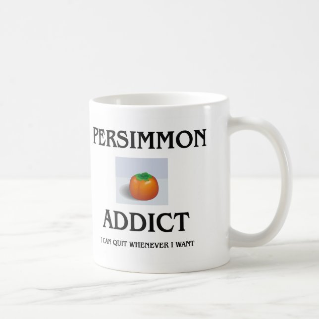 Persimmon Addict Coffee Mug (Right)