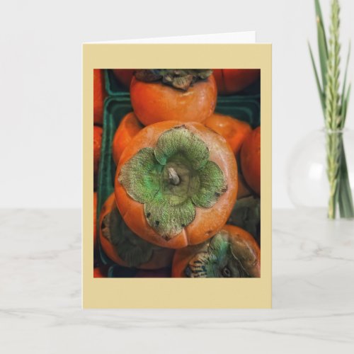 Persimmon card