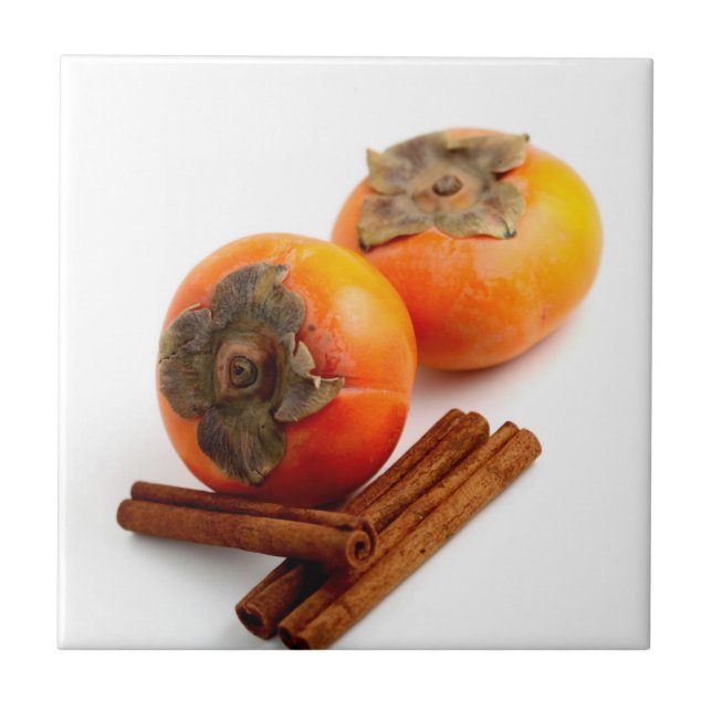 Persimmon Cinnamon Tile (Front)