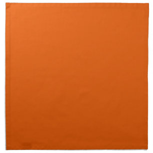 Persimmon-Colored Napkins