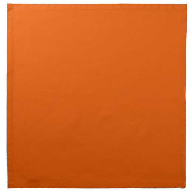 Persimmon-Colored Napkins (Front)