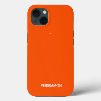 Persimmon red color name Case-Mate iPhone case