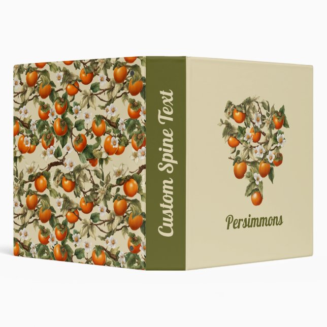 Persimmons 3 Ring Binder (Background)