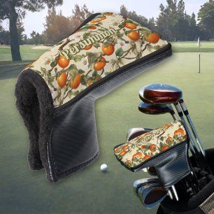 Persimmons Pattern Golf Head Cover