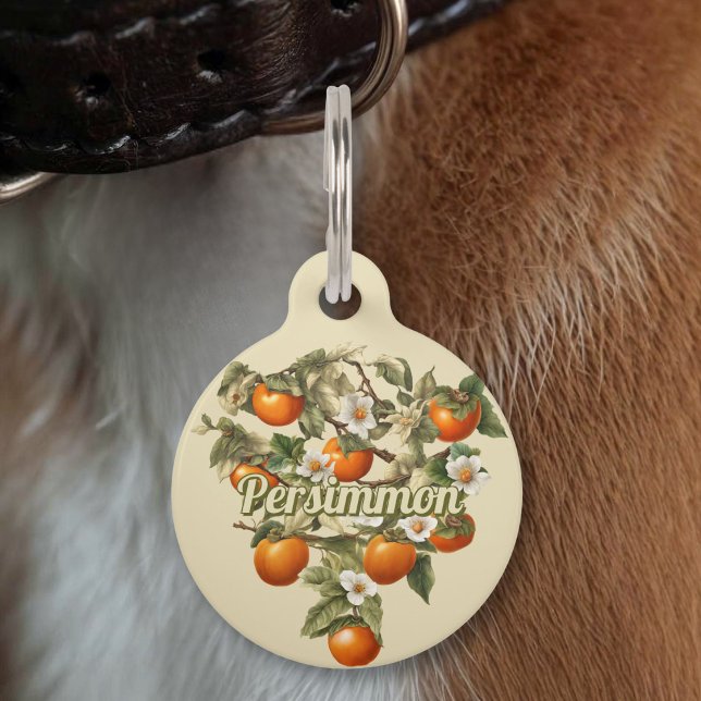 Persimmons Pet ID Tag (Creator Uploaded)