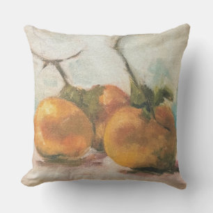 Persimmons Throw Pillow