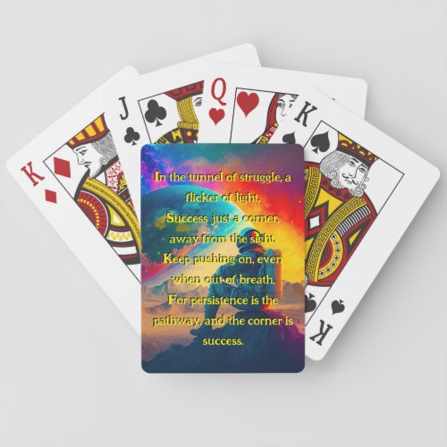 Persistence Poker Cards